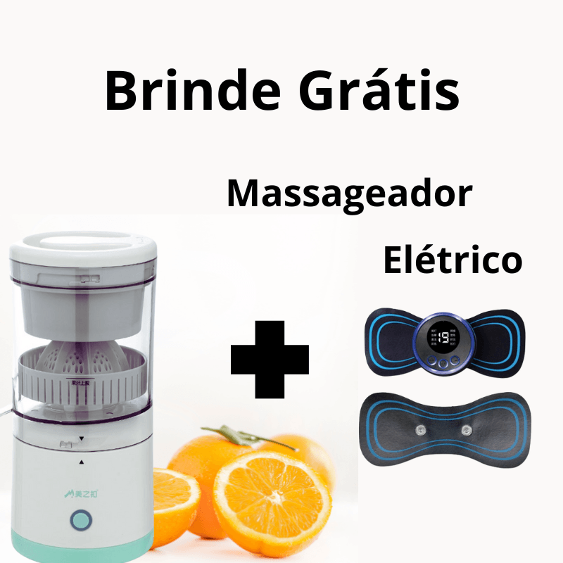 Espremedor Portátil Suco-Max™ grátis massageador Elétrico. - effectus shop